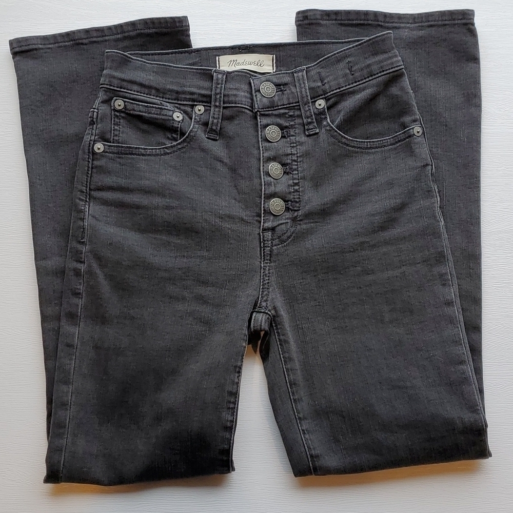 Madewell Cali Demi Boot Cut Bellspring Wash 23 - Picture 5 of 7